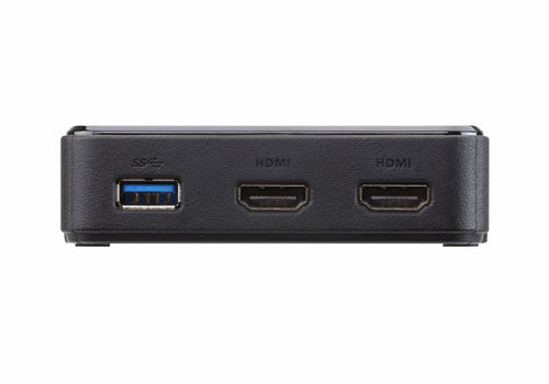 ATEN UH3233 laptop dock/port replicator Wired USB 3.2 Gen 1 (3.1 Gen 1) Type-C Black