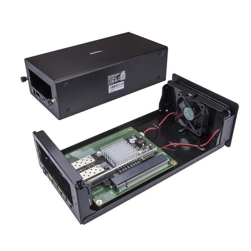 StarTech.com Thunderbolt 3 to 10GbE Fiber Network Chassis 2 Port