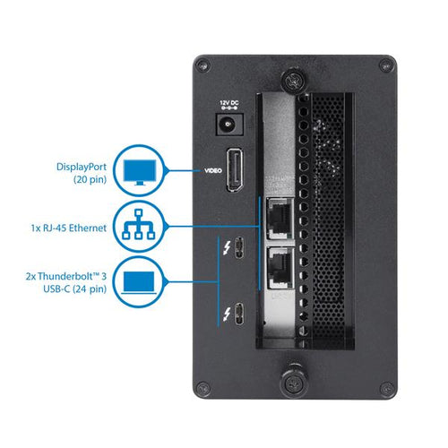 StarTech.com Thunderbolt 3 to 2-port 10GbE NIC Chassis