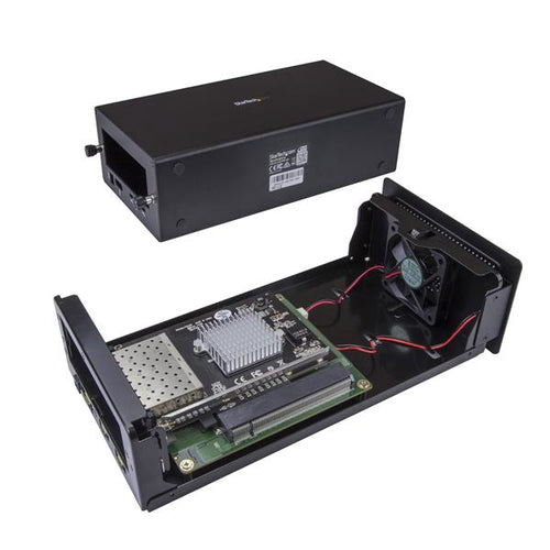 StarTech.com Thunderbolt 3 to 10GbE Fiber Network Chassis 4 Port