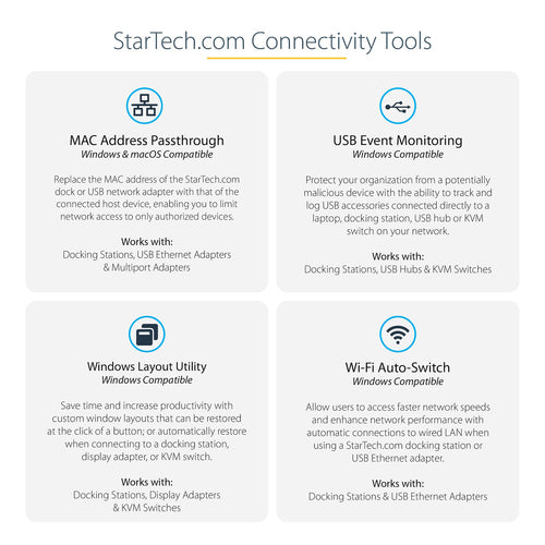 StarTech.com USB C Multiport Adapter with HDMI, VGA, Gigabit Ethernet & USB 3.0 - USB C to 4K HDMI or 1080p VGA Display Mini Dock Hub - USB Type-C Travel Docking Station for USB-C Laptops