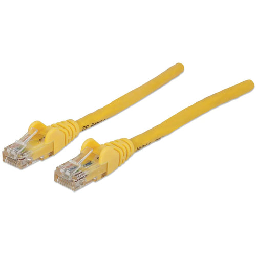 Intellinet IEC-C6-YLW-2 networking cable Yellow 0.6 m Cat5e U/UTP (UTP)