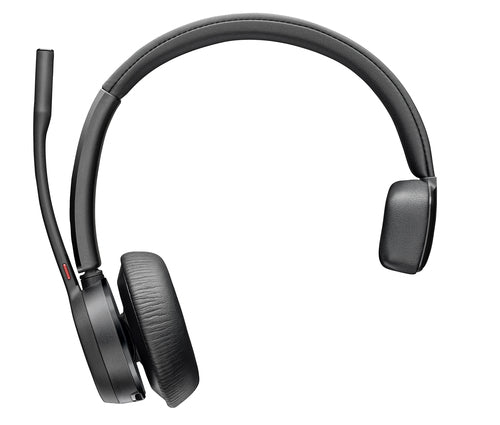 HP Poly Voyager 4310 UC Monaural Headset +BT700 USB-A Adapter +Charging Stand