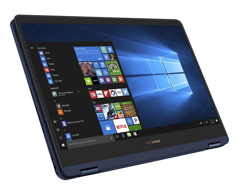 ASUS Zenbook Flip UX370UA-XH74T-BL laptop Intel® Core™ i7 i7-8550U Hybrid (2-in-1) 33.8 cm (13.3") Touchscreen Full HD 16 GB LPDDR3-SDRAM 512 GB SSD Wi-Fi 5 (802.11ac) Windows 10 Pro Blue
