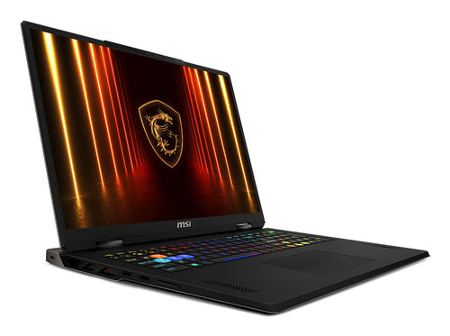 MSI Vector A18 HX A9WIG-076US laptop AMD Ryzen™ 9 9955HX Netbook 45.7 cm (18") Quad HD+ 64 GB DDR5-SDRAM 2 TB SSD NVIDIA GeForce RTX 5080 Wi-Fi 7 (802.11be) Windows 11 Pro Black