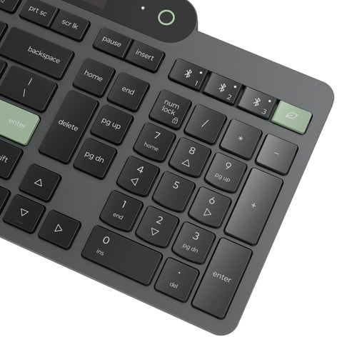 Lenovo 4Y41R69496 keyboard Home/Office Bluetooth Latin American Spanish Black, Green