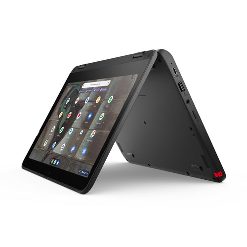 Lenovo 500e Chromebook Gen 3 (Intel) Intel® Celeron® N N4500 29.5 cm (11.6") Touchscreen HD 4 GB LPDDR4x-SDRAM 32 GB eMMC Wi-Fi 6 (802.11ax) ChromeOS English Grey