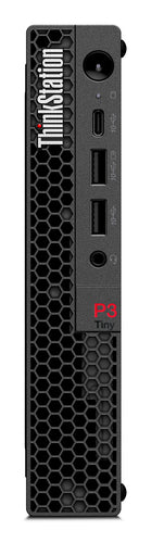 Lenovo ThinkStation P3 Tiny Intel® Core™ i9 i9-14900 32 GB DDR5-SDRAM 1 TB SSD NVIDIA T1000 Windows 11 Pro Mini PC Black