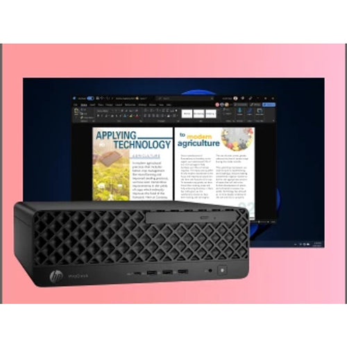 HP ProDesk 4 SFF G1i Desktop AI PC Wolf Pro Security Edition Intel Core Ultra 5 235 16 GB DDR5-SDRAM 512 GB SSD Windows 11 Pro Black