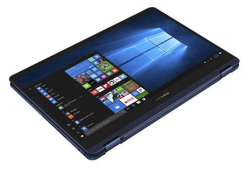 ASUS Zenbook Flip UX370UA-XH74T-BL laptop Intel® Core™ i7 i7-8550U Hybrid (2-in-1) 33.8 cm (13.3") Touchscreen Full HD 16 GB LPDDR3-SDRAM 512 GB SSD Wi-Fi 5 (802.11ac) Windows 10 Pro Blue