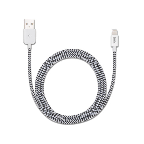Targus iStore mobile phone cable Black, White 1.2 m USB A Lightning