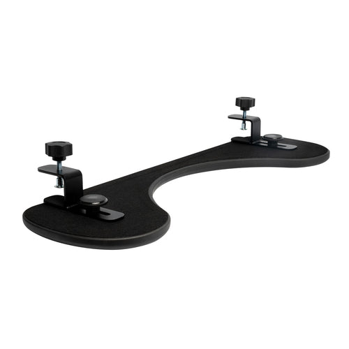 R-Go Tools Armrest R-Go, ergonomic, symmetrical, with abdominal cutout, soft foam, black