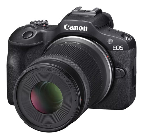Canon EOS R100 RF-S18-45mm F4.5-6.3 IS STM & RF-S55-210mm F5-7.1 IS STM Lens Kit
