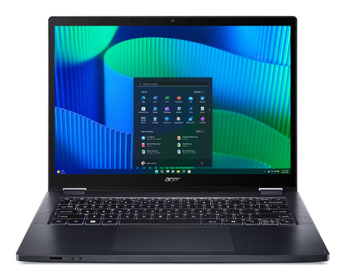 Acer TravelMate TMP414RN-54-72F5 Intel Core Ultra 7 155U Hybrid (2-in-1) 35.6 cm (14") Touchscreen WUXGA 16 GB DDR5-SDRAM 1 TB SSD Wi-Fi 6E (802.11ax) Windows 11 Pro Blue