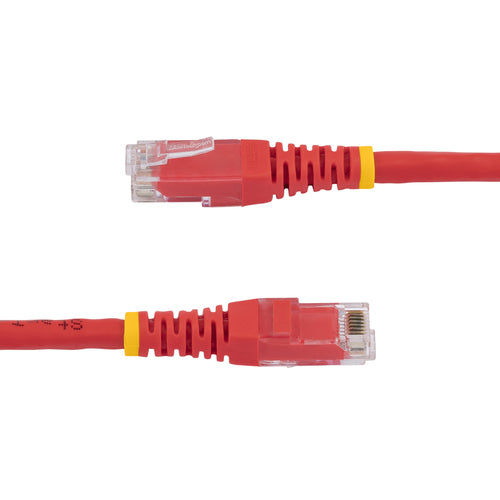 StarTech.com 20ft CAT6 Ethernet Cable - Orange CAT 6 Gigabit Ethernet Wire -250MHz 100W PoE RJ45 UTP Molded Network/Patch Cord w/Strain Relief/ Individually Tested