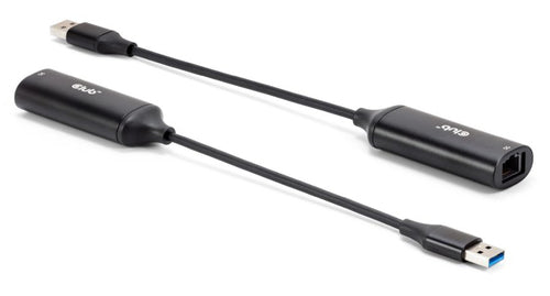CLUB3D CAC-1421 cable gender changer USB Type-A RJ45 Black