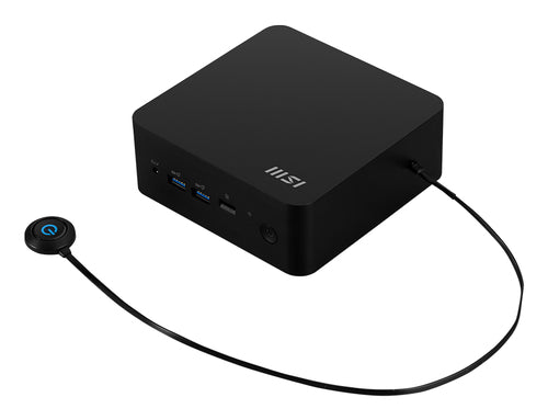 MSI Cubi NUC AI 1UMG-010US PC/workstation Intel Core Ultra 7 155H 32 GB DDR5-SDRAM 1 TB SSD Windows 11 Pro Mini PC Black