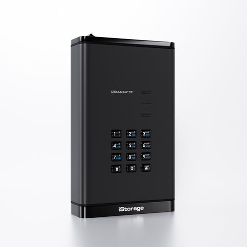 iStorage diskAshur DT³ HDD 20TB | Secure Portable Desktop Drive |FIPS 140-3 Level 3 pending| AES-XTS 256-bit Hardware Encryption | Common Criteria EAL5+ (Hardware Certified) | PIN protected | OS & Platform Independent |GDPR, TAA Compliant|Brute force