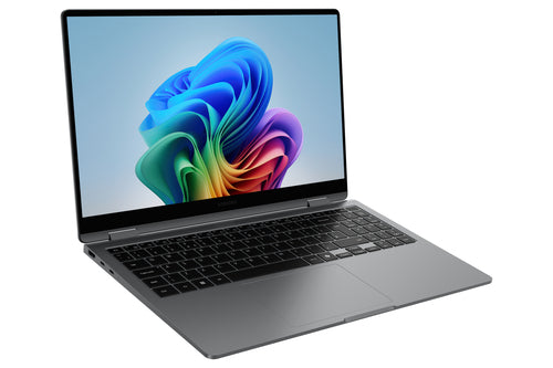 Samsung Galaxy Book5 360 Intel Core Ultra 5 226V Laptop 39.6 cm (15.6") Touchscreen Full HD 16 GB LPDDR5x-SDRAM 512 GB SSD Wi-Fi 7 (802.11be) Windows 11 Pro Grey