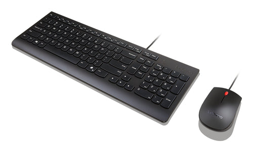 Lenovo 4X31R64424 keyboard Mouse included Home/Office USB Spanish Black