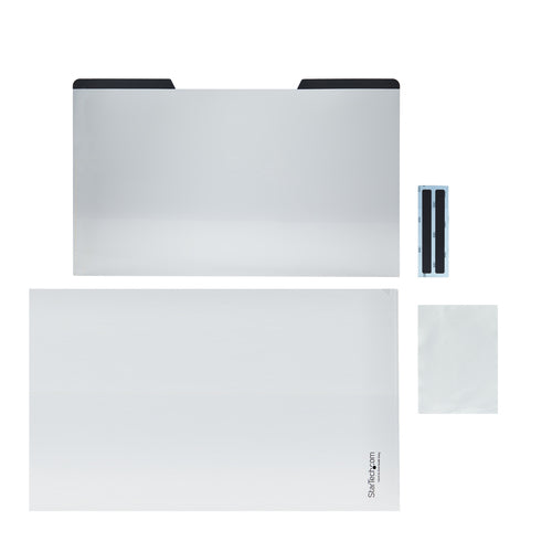 StarTech.com Laptop Privacy Screen for 15.6" Notebook - Magnetic Removable Laptop Display Security Filter - Blue Light Reducing Screen Protector - 16:9 - Matte/Glossy - +/-30 Degree