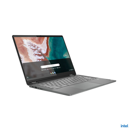 Lenovo Flex5 Chrome 14IAU Intel® Core™ i5 i5-1235U Chromebook 35.6 cm (14") Touchscreen WUXGA 8 GB LPDDR4x-SDRAM 256 GB SSD Wi-Fi 6E (802.11ax) ChromeOS US English Grey
