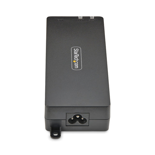 StarTech.com 1-Port 10Gbps PoE++ Injector, 90W, 2.5/5/10G Ethernet/10/100/1000M, PoE++ (802.3af/at/bt), Wall Mountable, Unmanaged Inline Power Over Ethernet