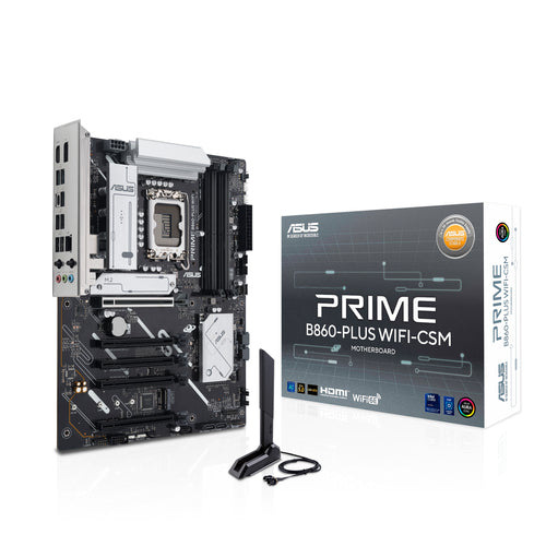 ASUS PRIME B860-PLUS WIFI-CSM motherboard Intel B860 LGA 1851 (Socket V1) ATX