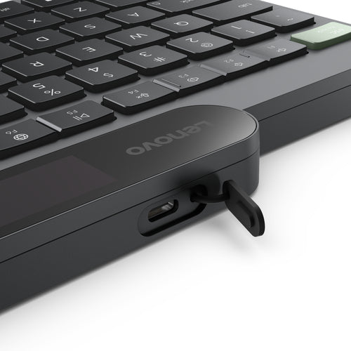 Lenovo 4Y41R69496 keyboard Home/Office Bluetooth Latin American Spanish Black, Green