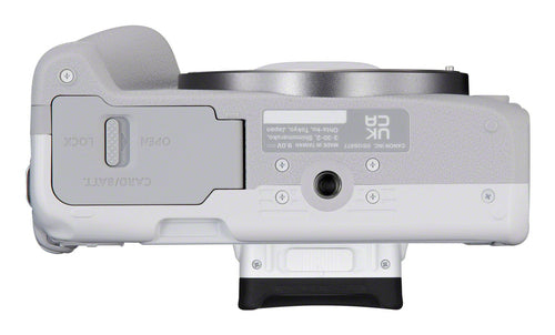 Canon EOS R50 Mirrorless Camera with 18-45mm Lens (White)