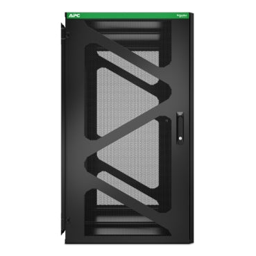 APC NetShelter WX AR124SM - 19inch Wall patch cabinet, 24U/U, 800MM deep, Side mounting, Mounted