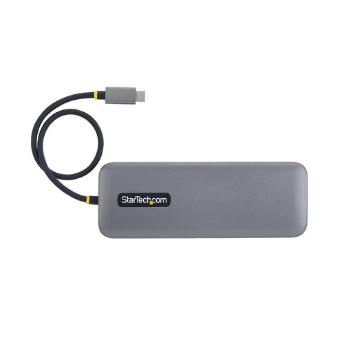 StarTech.com 10-in-1 USB-C to Dual-DisplayPort Multiport Adapter, 100W Power Delivery Charging, 2x 4K 60Hz, 5-Port 5Gbps Hub, Gigabit Ethernet, Type-C Mini Dock