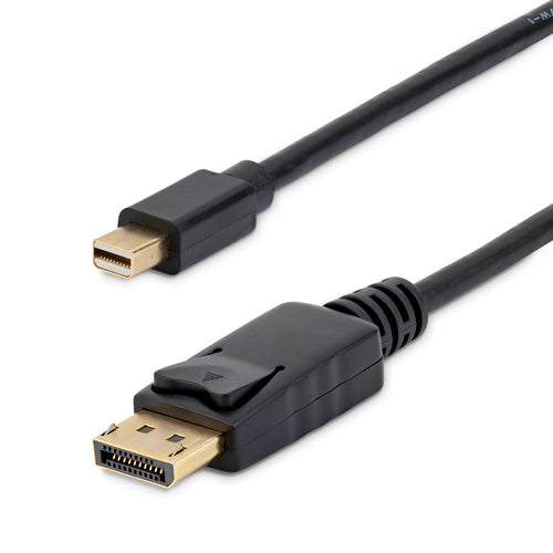 StarTech.com 6ft (2m) Mini DisplayPort to DisplayPort 1.2 Cable - 4K x 2K UHD Mini DisplayPort to DisplayPort Adapter Cable - Mini DP to DP Cable for Monitor - mDP to DP Converter Cord