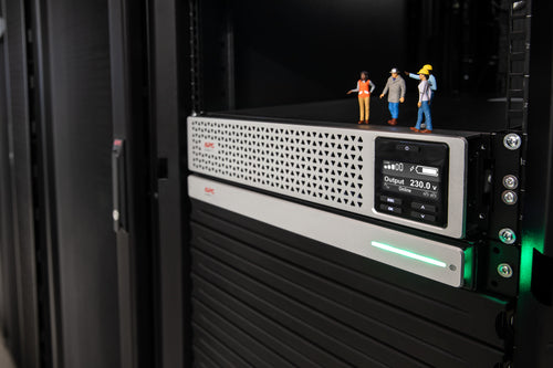 APC Smart-UPS On-Line, 1500VA, Rackmount 3U, 230V, 8x C13 IEC outlets, Network Card, Extended runtime, W/ rail kit, W/ Lithium-ion external battery