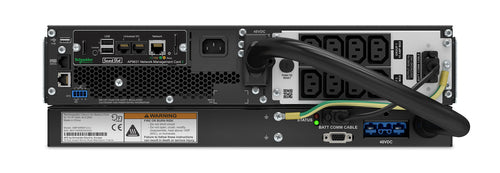 APC Smart-UPS On-Line, 1500VA, Rackmount 3U, 230V, 8x C13 IEC outlets, Network Card, Extended runtime, W/ rail kit, W/ Lithium-ion external battery