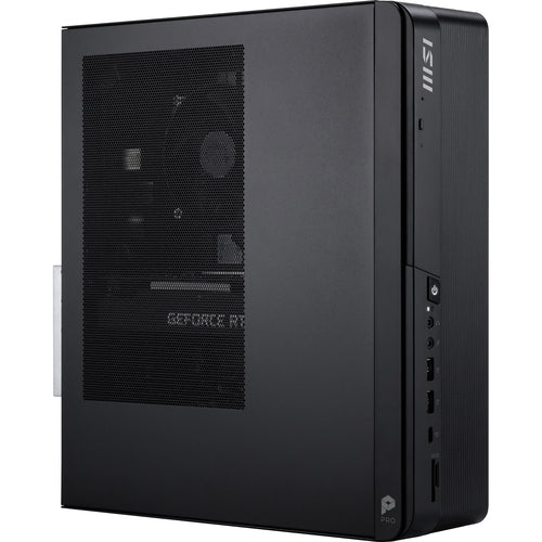 MSI Pro DP80 A14TAG-030US Intel® Core™ i5 i5-14400F 16 GB DDR5-SDRAM 1 TB SSD NVIDIA GeForce RTX 3050 Windows 11 Home Desktop PC Black