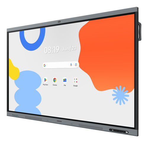 Samsung WA75FX-P interactive whiteboard 190.5 cm (75") 3840 x 2160 pixels Touchscreen Black, Grey