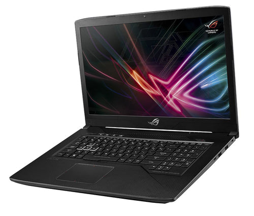ASUS ROG Strix GL703GE-ES73 Intel® Core™ i7 i7-8750H Laptop 43.9 cm (17.3") Full HD 16 GB DDR4-SDRAM 1.12 TB Hybrid-HDD+SSD NVIDIA® GeForce® GTX 1050 Ti Wi-Fi 5 (802.11ac) Windows 10 Black