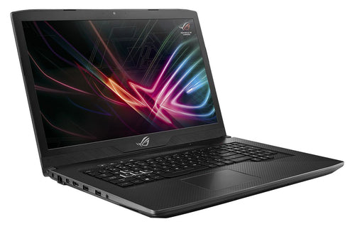 ASUS ROG Strix GL703GE-ES73 Intel® Core™ i7 i7-8750H Laptop 43.9 cm (17.3") Full HD 16 GB DDR4-SDRAM 1.12 TB Hybrid-HDD+SSD NVIDIA® GeForce® GTX 1050 Ti Wi-Fi 5 (802.11ac) Windows 10 Black
