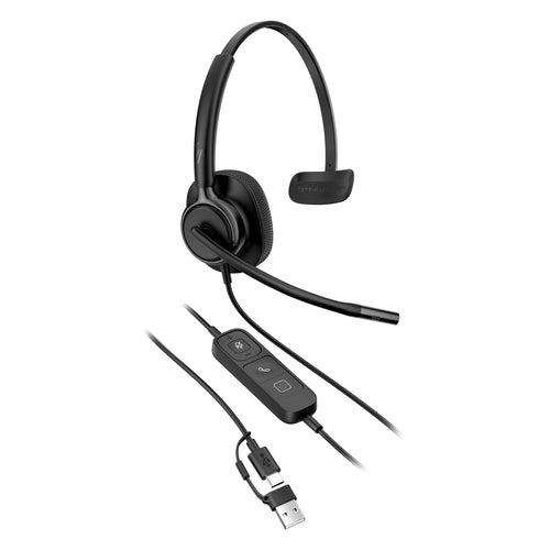 HP Poly Mission 415 Monaural USB Wired Headset Classic (Bulk)