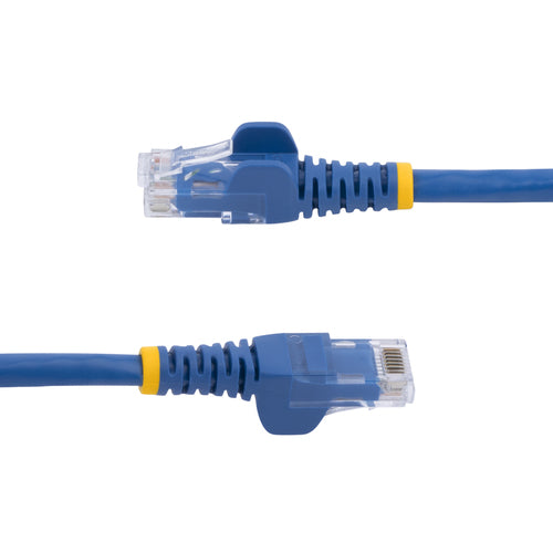 StarTech.com 3 ft. CAT6 Ethernet cable - 10 Pack - ETL Verified - Blue CAT6 Patch Cord - Snagless RJ45 Connectors - 24 AWG Copper Wire – UTP Ethernet Cable