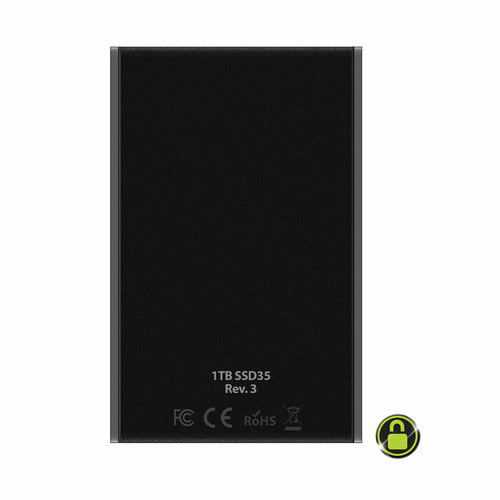 iStorage Kanguru Defender SSD 35 1 TB Micro-USB B 3.2 Gen 1 (3.1 Gen 1) Black