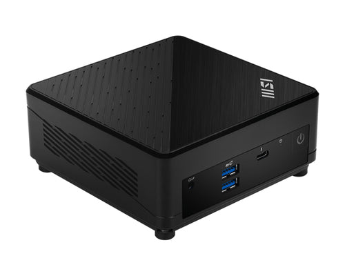 MSI Cubi 12M 015BUS Intel® Core™ i5 i5-1235U DDR4-SDRAM HDD+SSD Mini PC Workstation Black, White