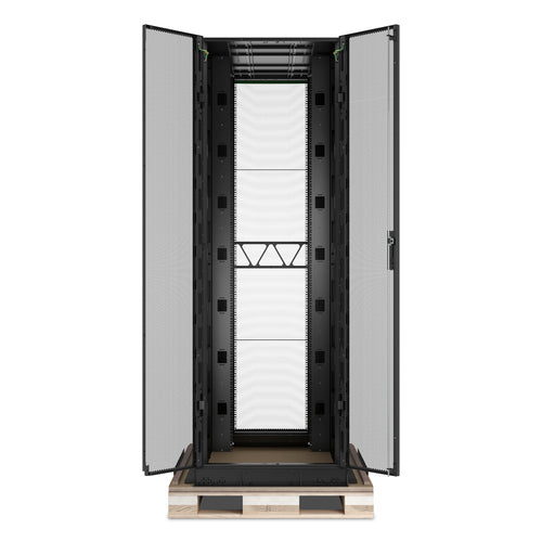 APC NetShelter SX Advanced Rack, High Strength, 52U, 2436H x 800W x 1295D mm, with Shock Package, Black