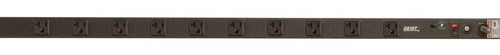 Vertiv Geist NSVA100-102R20 power distribution unit (PDU) 10 AC outlet(s) 0U Black