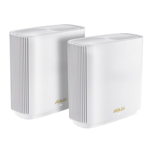 ASUS ZenWiFi XT9 (W-2-PK) Tri-band (2.4 GHz / 5 GHz / 5 GHz) Wi-Fi 6 (802.11ax) White 4 Internal