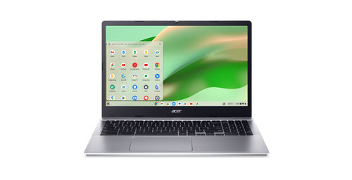 Acer Chromebook CB315-5H-C4Z5 Intel® N N100 39.6 cm (15.6") Full HD 8 GB LPDDR5-SDRAM 64 GB SSD Wi-Fi 6E (802.11ax) ChromeOS Silver