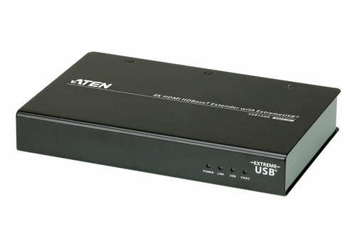 ATEN VE813A AV extender AV transmitter & receiver Black