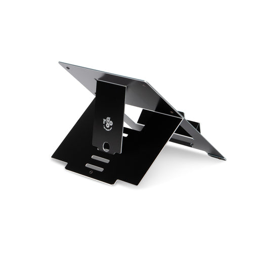 R-Go Tools Laptop stand R-Go Riser Flexible, adjustable folding laptop riser, ergonomic, Hylite aluminum, black