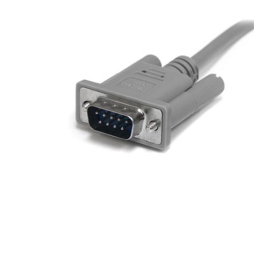 StarTech.com 10 ft DB9 RS232 Serial Null Modem Cable F/M